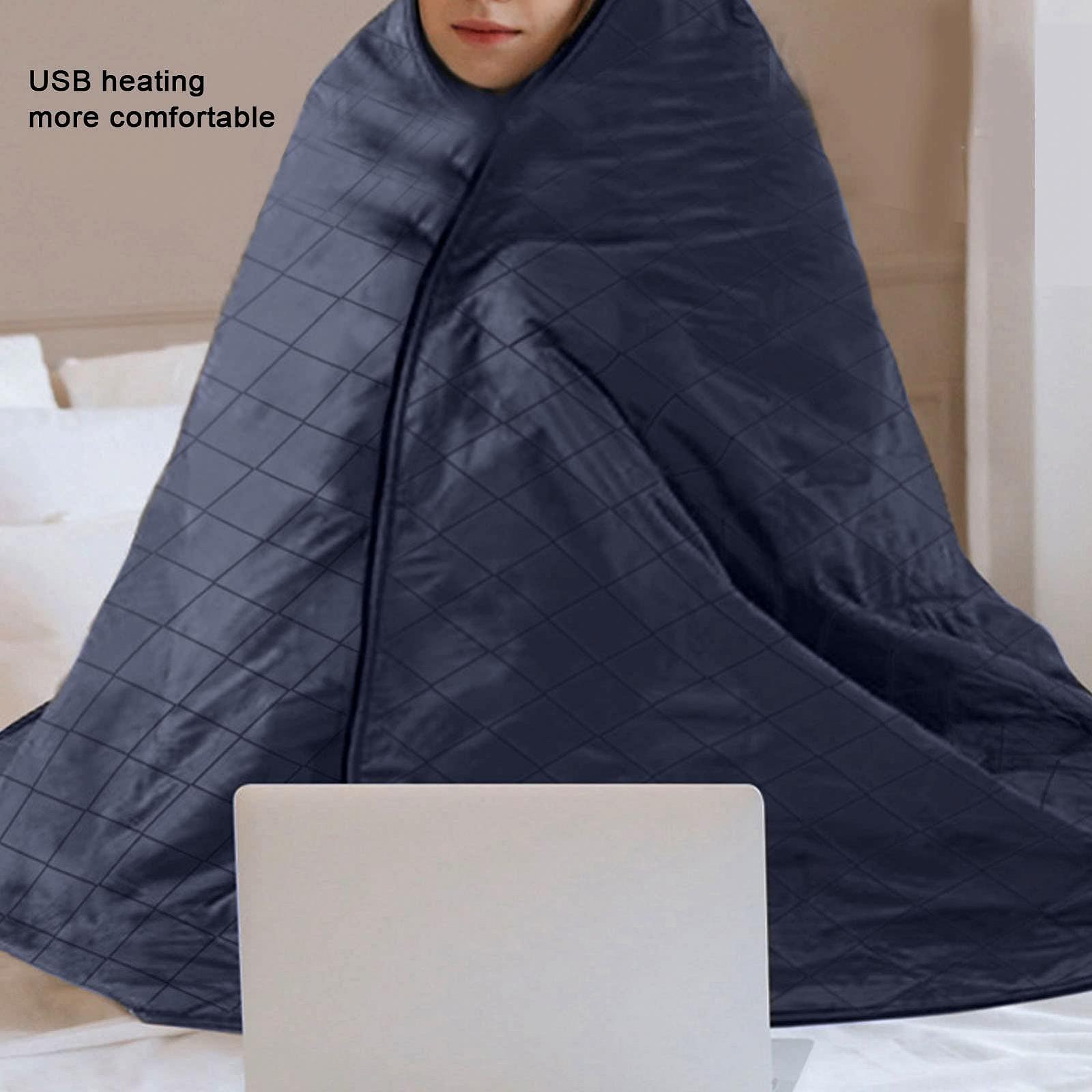 Спальный мешок Kelepu Outdoor USB с подогревом на молнии из полиэстера теплый, фото №5