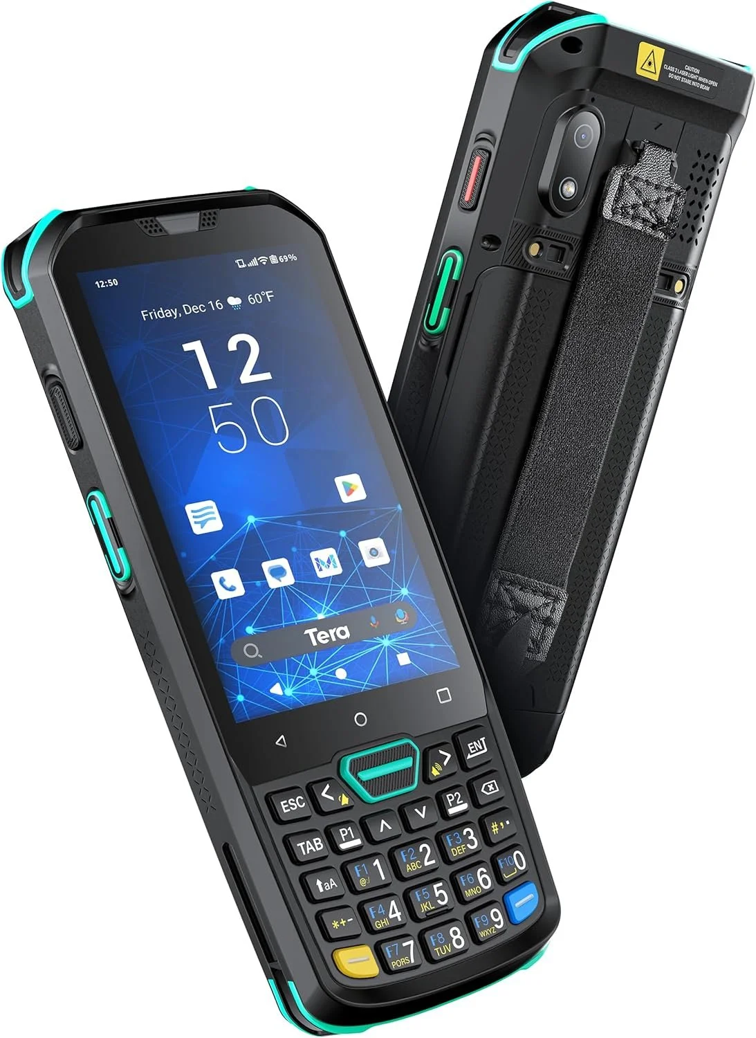 Смартфон 4" Tera P400 4/64Gb NFC 5Мп 8 ядер Android 11 Black, фото №1