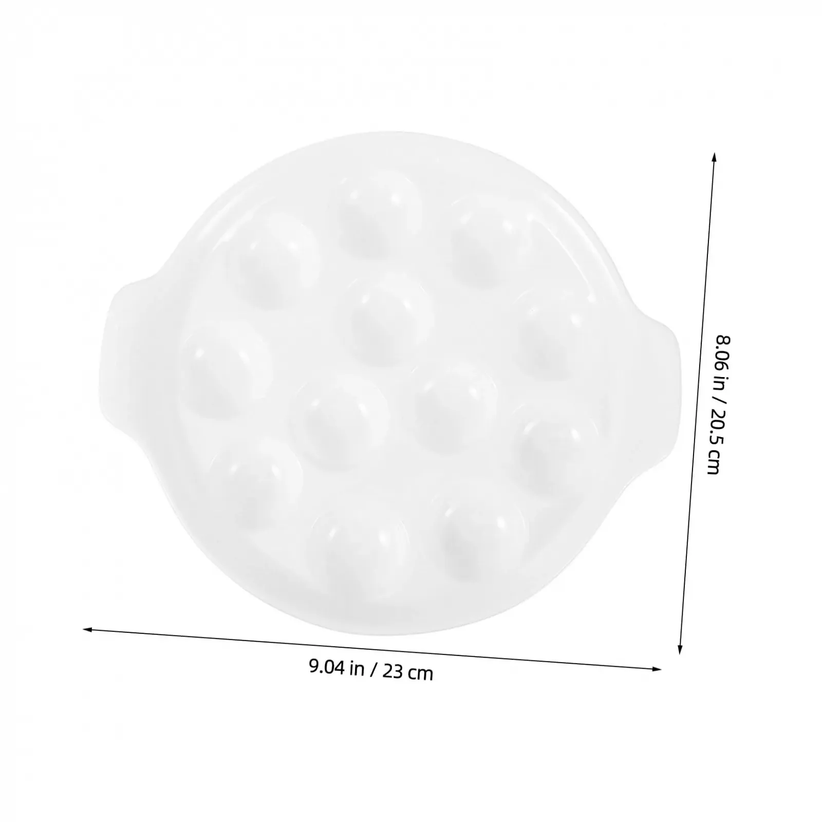 Форма для равликів Sosoport Керамічна Біла, фото №8