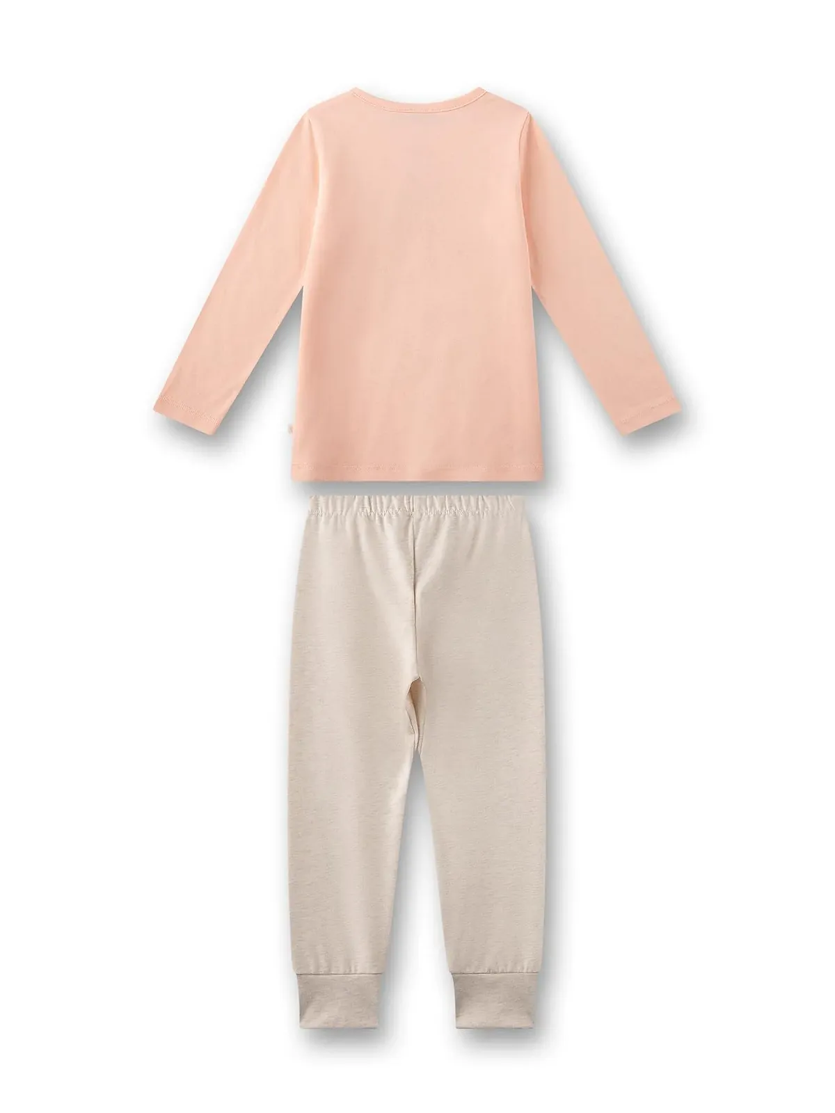 Пижама Sanetta для девочек длинная розовая, фото №2 Пижама Sanetta для девочек длинная розовая, фото №2