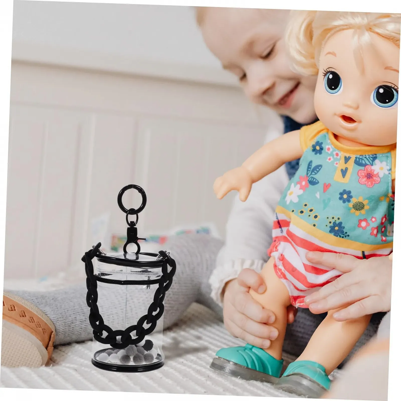 Комплект HEMOTON 1 прозрачный детский мешок подвесные слепые коробки для кукол, фото №9