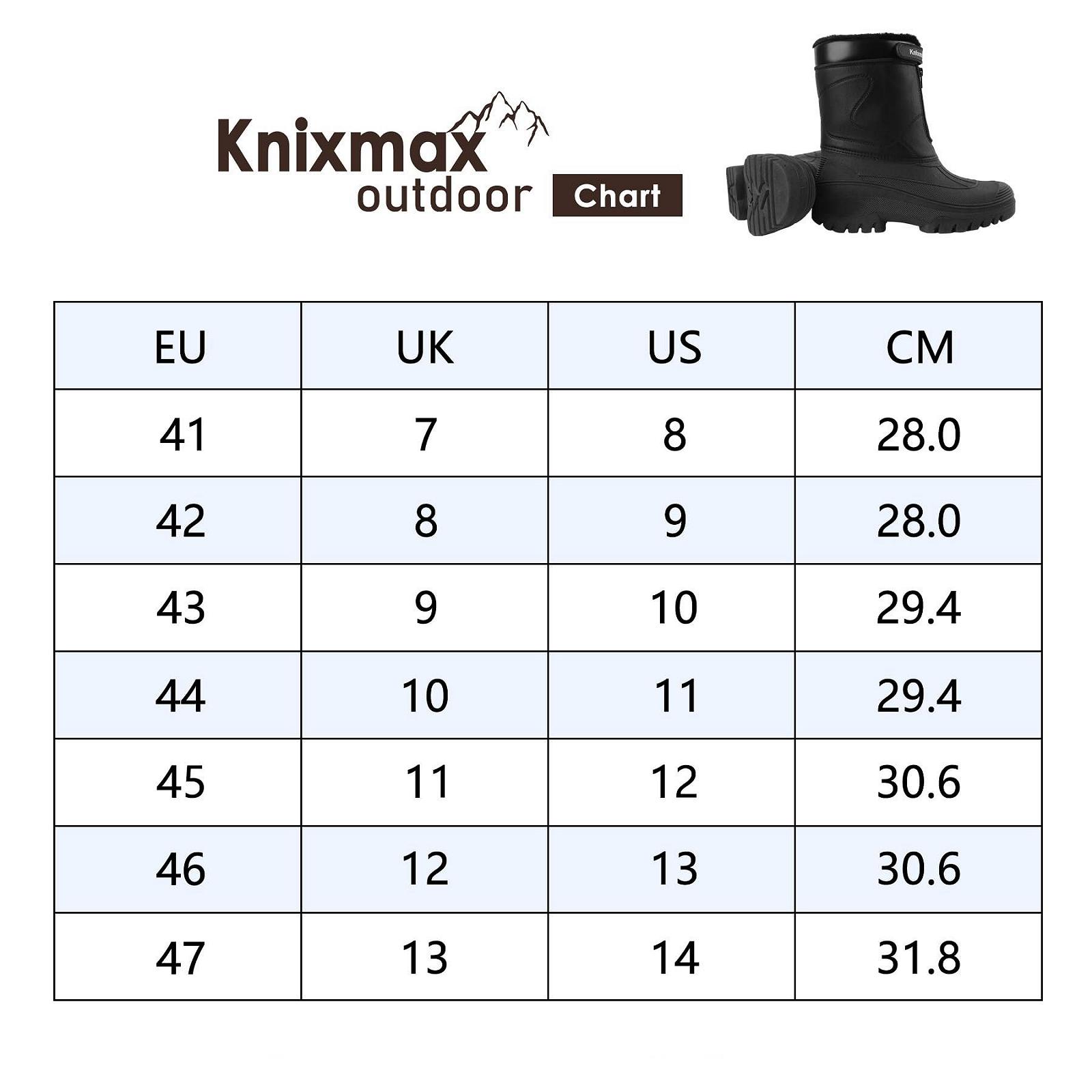 Чоботи зимові Knixmax Outdoor жіночі з теплою підкладкою, водонепроникним зовнішнім матеріалом та неслизькою підошвою, фото №6