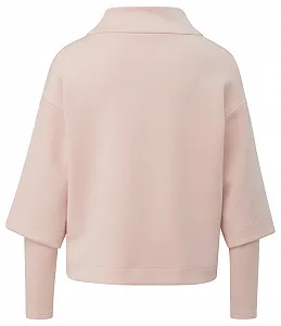 Вільний світшот фасону «scuba» з заниженою лінією плеча synthetic.ua - Фото 1