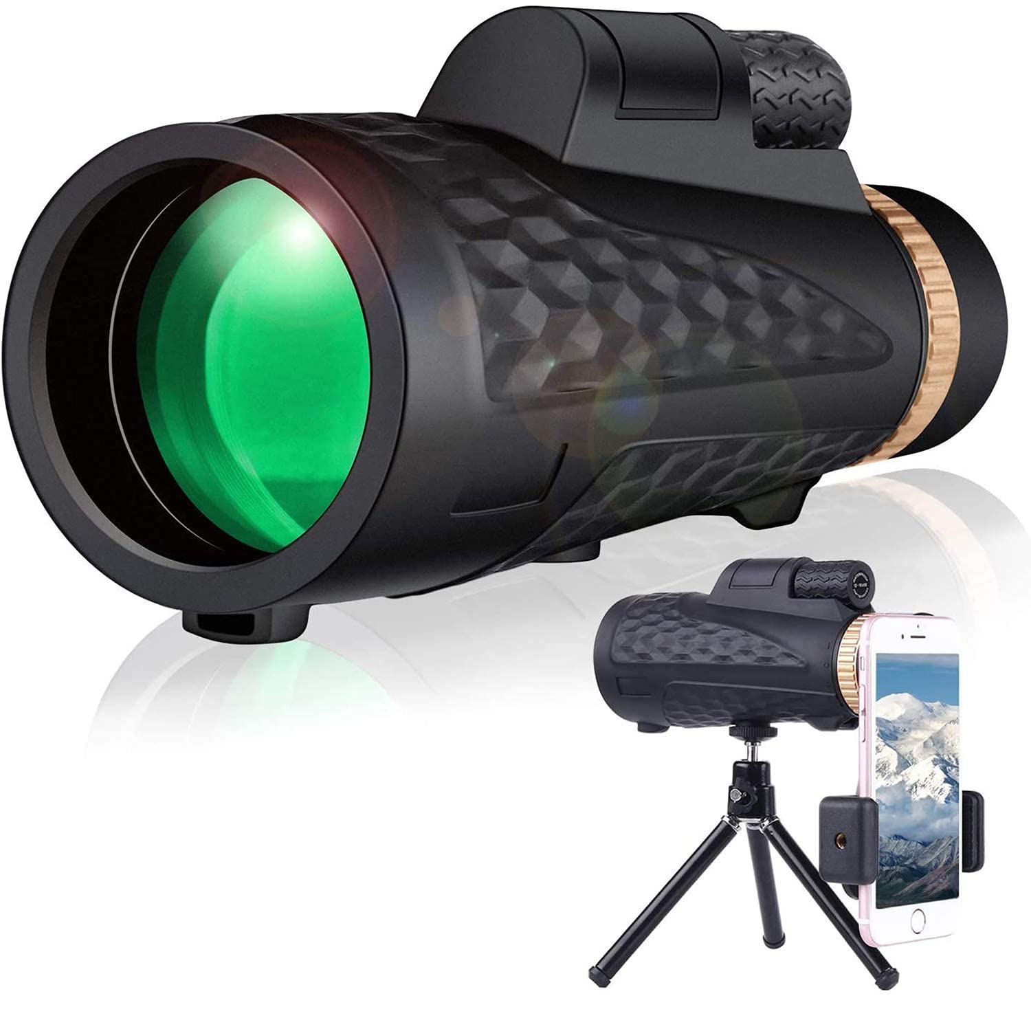 Монокуляр DERBUT 12 x 50 Водонепроникний, фото №1