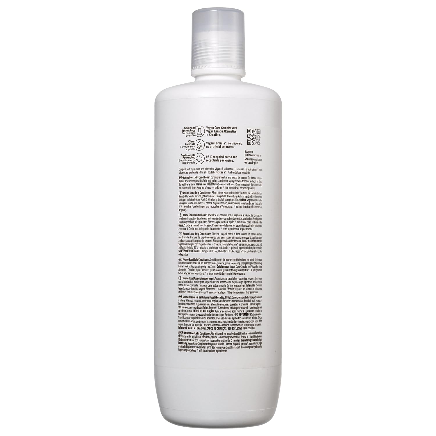 Кондиціонер Schwarzkopf Professional BC Bonacure Volume Boost Jelly Creatine Без запаху, фото №2