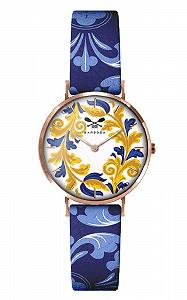 Жіночий годинник Quartz Barbosa Majolica Blue зі шкіряним ремінцем - Фото 1