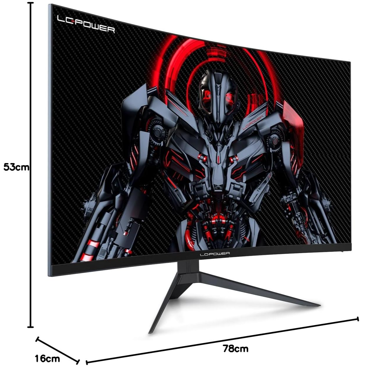 Монітор 32" LC-POWER LC-M32-FHD-165-C-A Full HD VA 165 Гц, фото №6 Монітор 32" LC-POWER LC-M32-FHD-165-C-A Full HD VA 165 Гц, фото №6