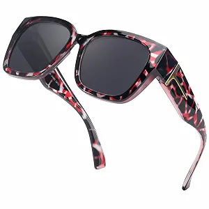 Поляризовані сонцезахисні окуляри Myiaur для жінок, для носіння поверх окулярів, захист від УФ-променів - Фото 1