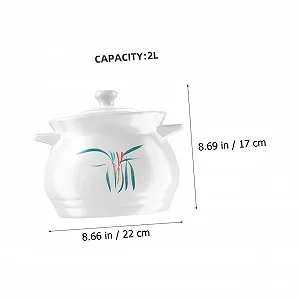 Каструля для тушкування Gadpiparty керамічна термостійка для індукційних плит та відкритого вогню synthetic.ua - Фото 1