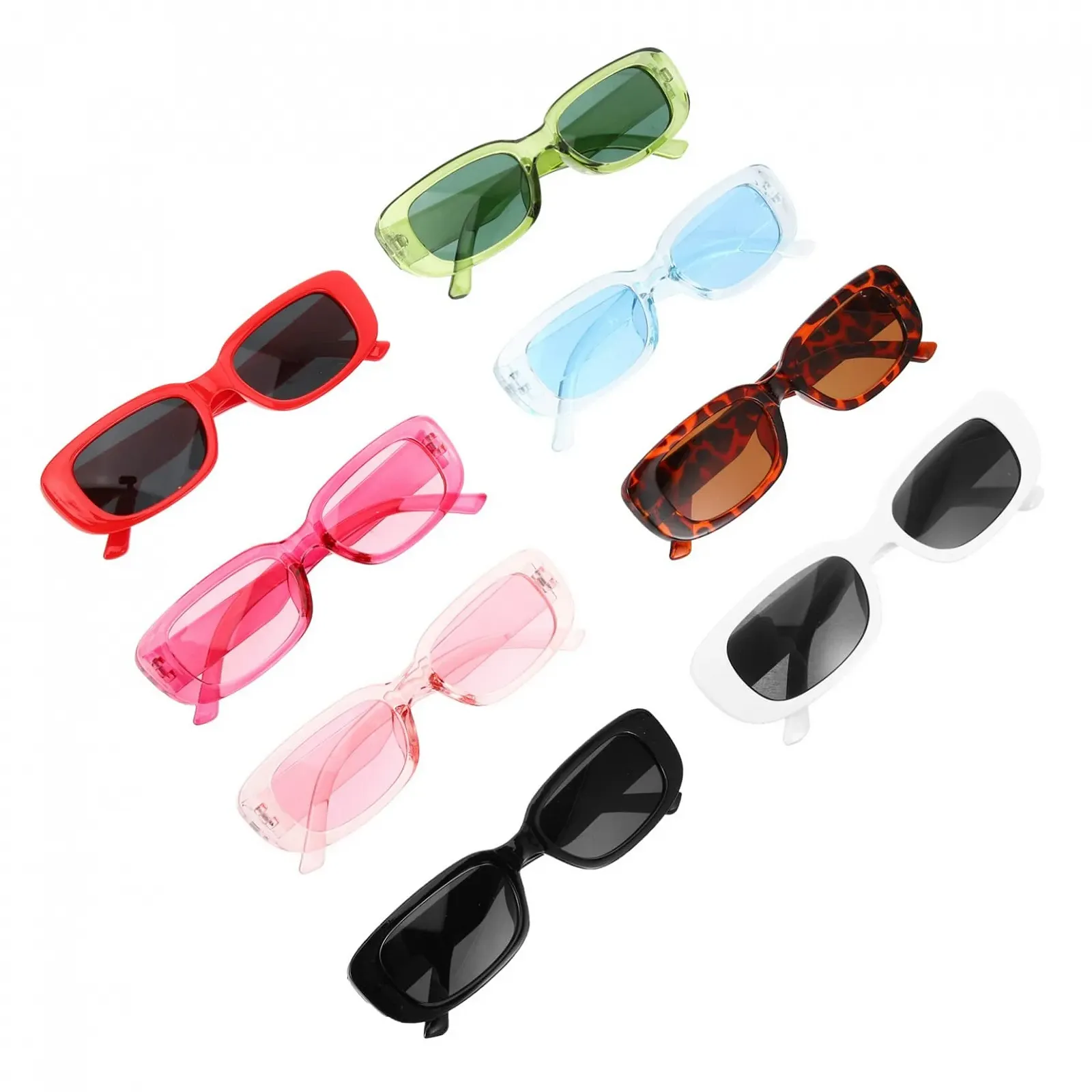 Набор квадратных солнцезащитных очков PACKOVE 4 шт, фото №2