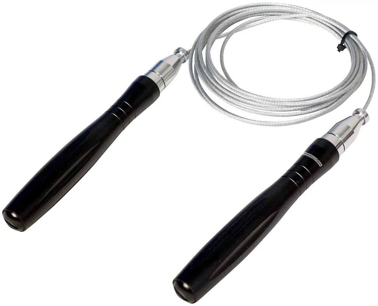 Скакалка PEARL Sports Fitness Ropes з системою самоблокування та підшипниками 3 м Black, фото №1