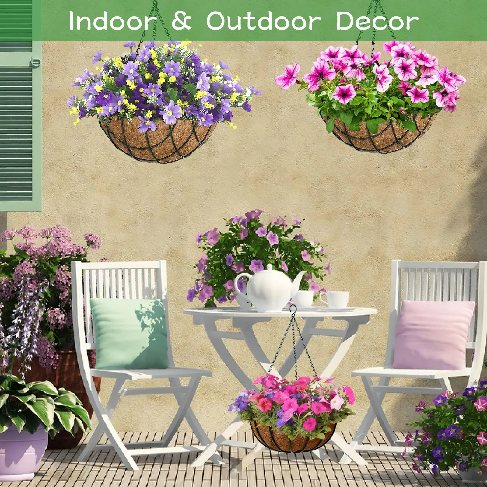 Круглий вкладиш для кошика Riare Натуральне кокосове волокно 4,14 дюйма 4 штуки, фото №7 Круглий вкладиш для кошика Riare Натуральне кокосове волокно 4,14 дюйма 4 штуки, фото №7