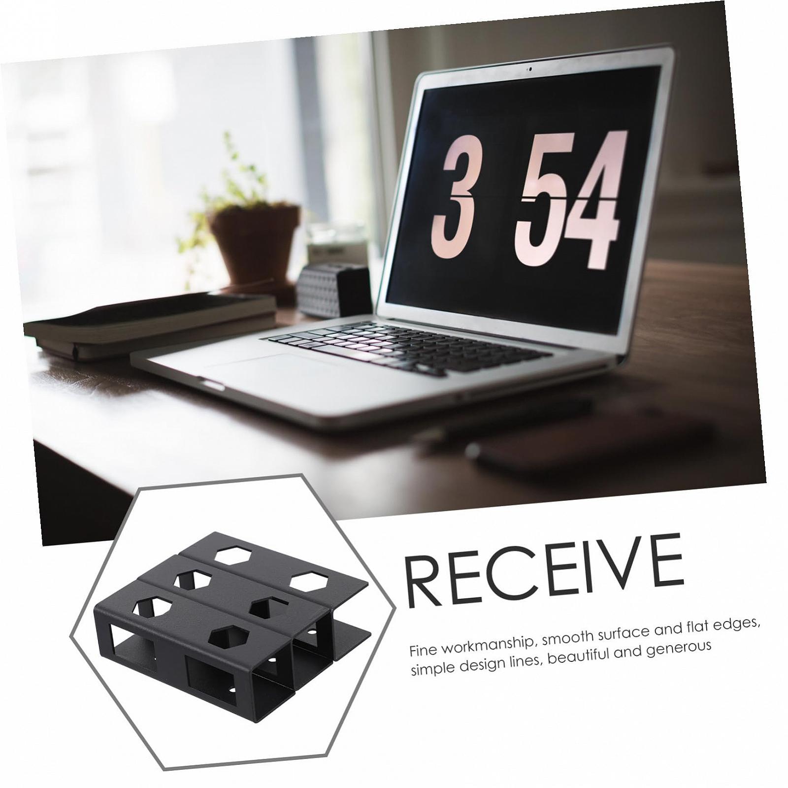 Подставка для ноутбука Под стол Carbonstahl Органайзер для ноутбука/планшета Черный, фото №5 Подставка для ноутбука Под стол Carbonstahl Органайзер для ноутбука/планшета Черный, фото №5