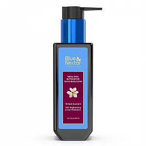 Лосьон для тела Blue Nectar SPF 30 PA++ с маслом для мужчин и женщин, Травяной солнцезащитный лосьон для тела для защиты от UVA/B солнечного света для сияющей кожи (100 мл) - Фото 1