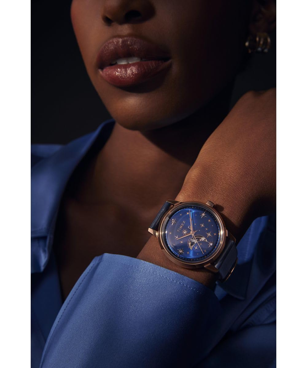 Часы Timex Celestial Автоматические Аналоговые Кожаный Женские, фото №6