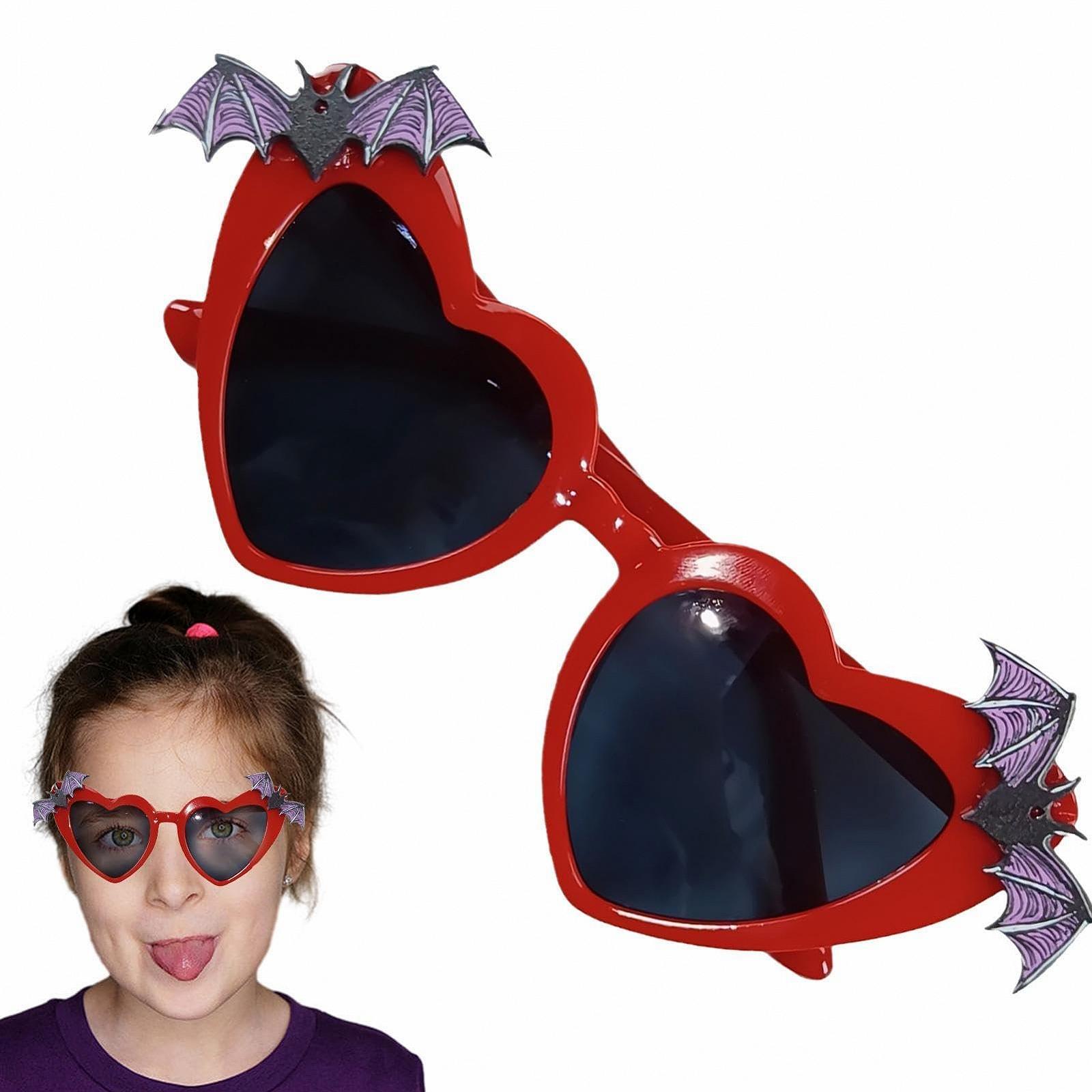 Сонцезахисні окуляри Серце Дизайн Кажан Захист від УФ-випромінювання, фото №8