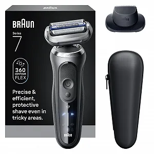 Електробритва Braun Series 7 7120s для вологого та сухого гоління Space Grey - Фото 1