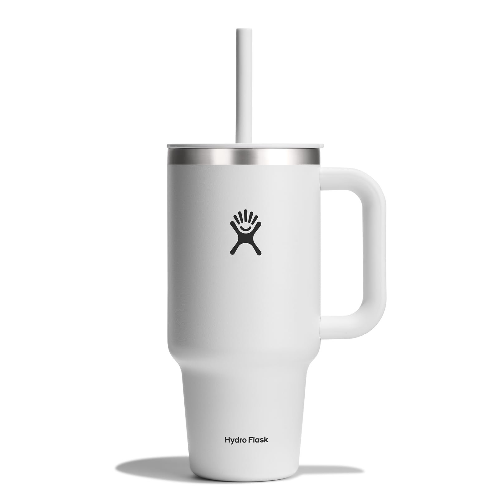 Термокухоль Hydro Flask Travel Tumbler 32 oz з кришкою та трубочкою White, фото №1 Термокухоль Hydro Flask Travel Tumbler 32 oz з кришкою та трубочкою White, фото №1