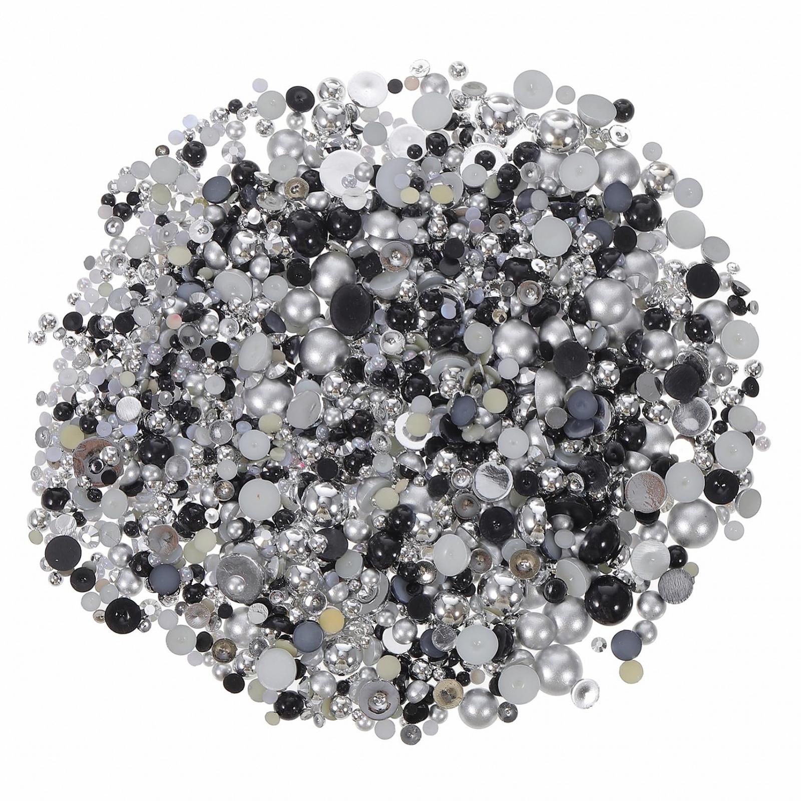 Стразы для ногтей Operitacx, имитация, полуплоские, 3 шт., фото №3