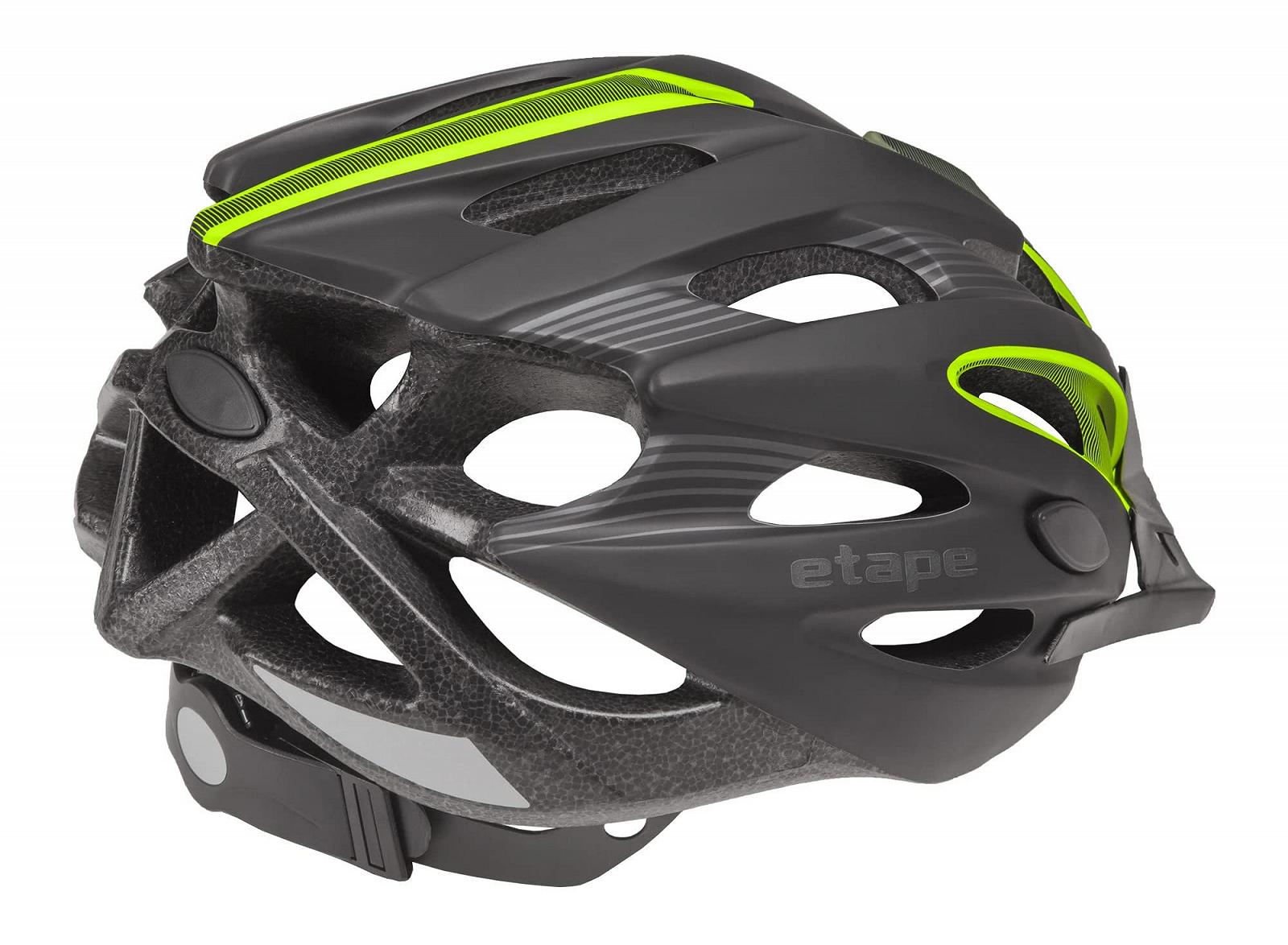 Шолом спортивний Etape 1908316 S/M (55-58 см) Чорно-жовтий матовий, фото №3