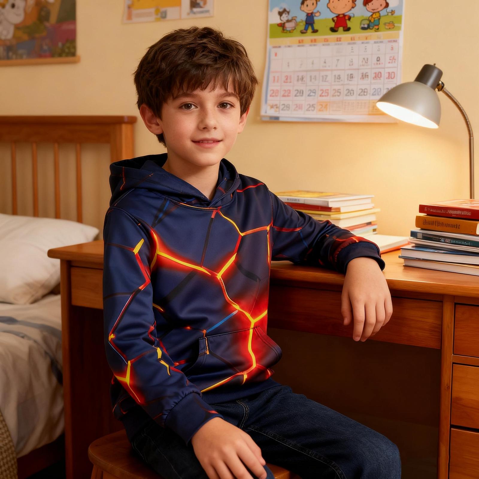 Худі Loveternal Дитяче 3D принт для хлопчиків та дівчаток, фото №5