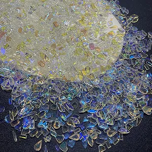 Набор Камней для Ногтей Aurora 100 шт., Стразы для Ногтей, Подвески, Неправильные Гвозди, Хрустальное Украшение для Ногтей для Рукоделия synthetic.ua - Фото 1