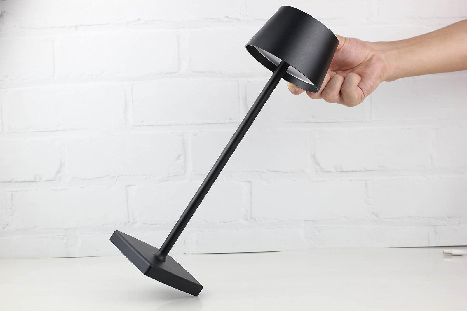 Настільна лампа Soul & Saints Premium LED 200 лм 3000 К Матовий чорний, фото №5