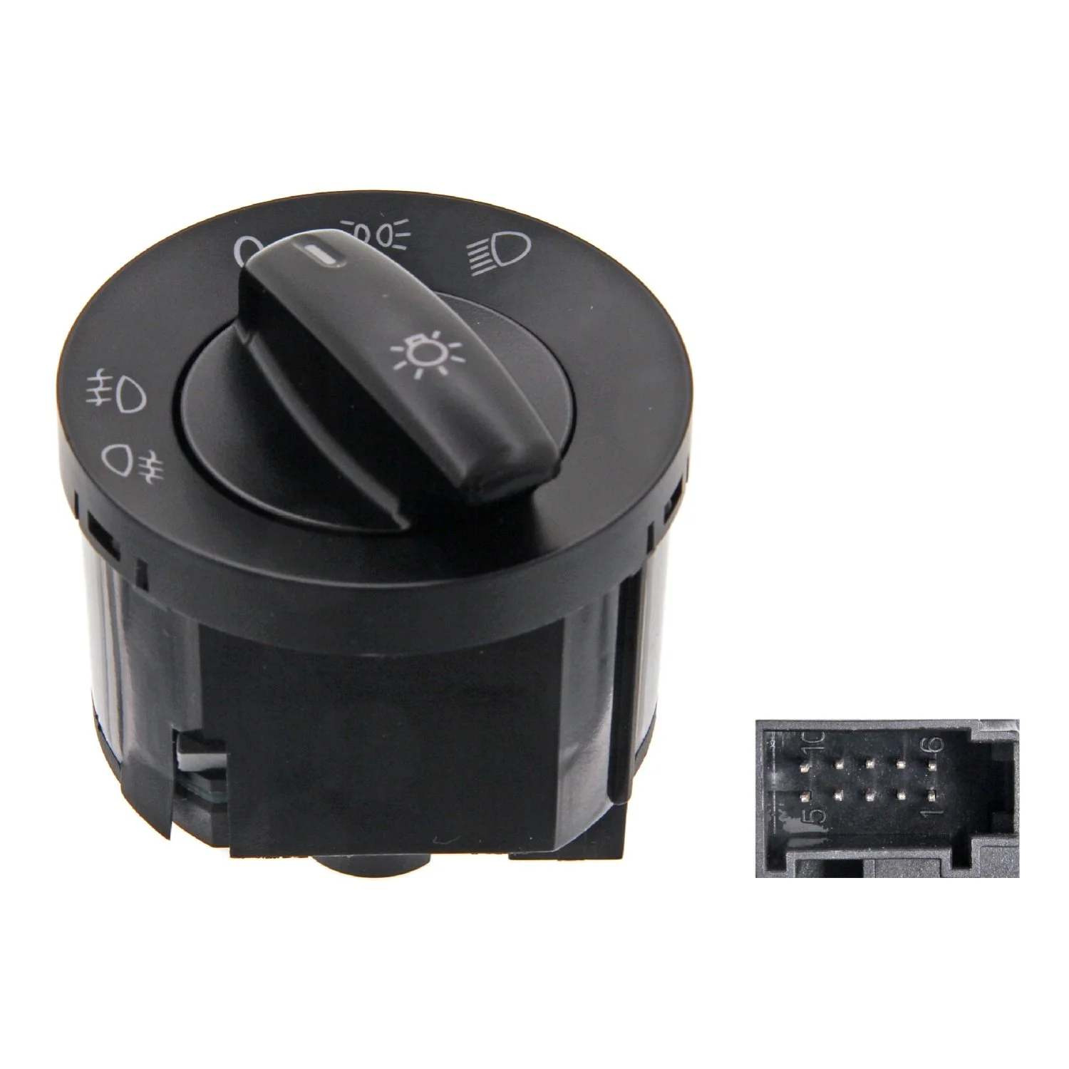 Вимикач основного світла FEBI BILSTEIN febi Plus 37488 для VW приладова панель, фото №1