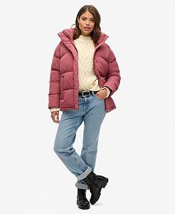 Куртка стеганая Superdry средней длины женская synthetic.ua - Фото 1