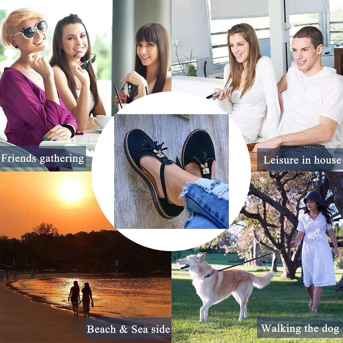 Летние сандалии Серый, фото №6