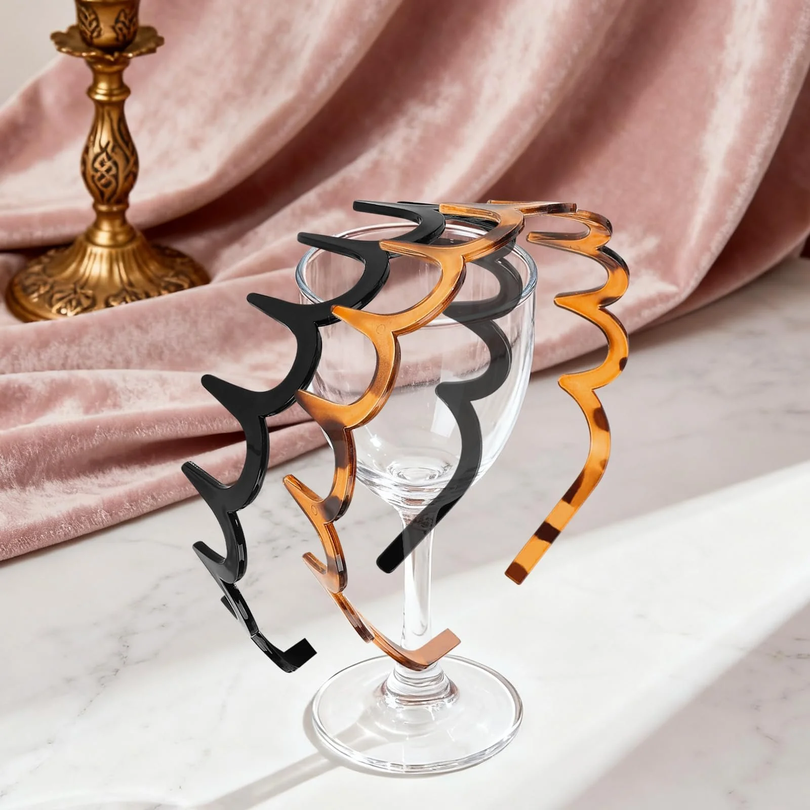 Обруч на голову U-подібний гнучкий, фото №4