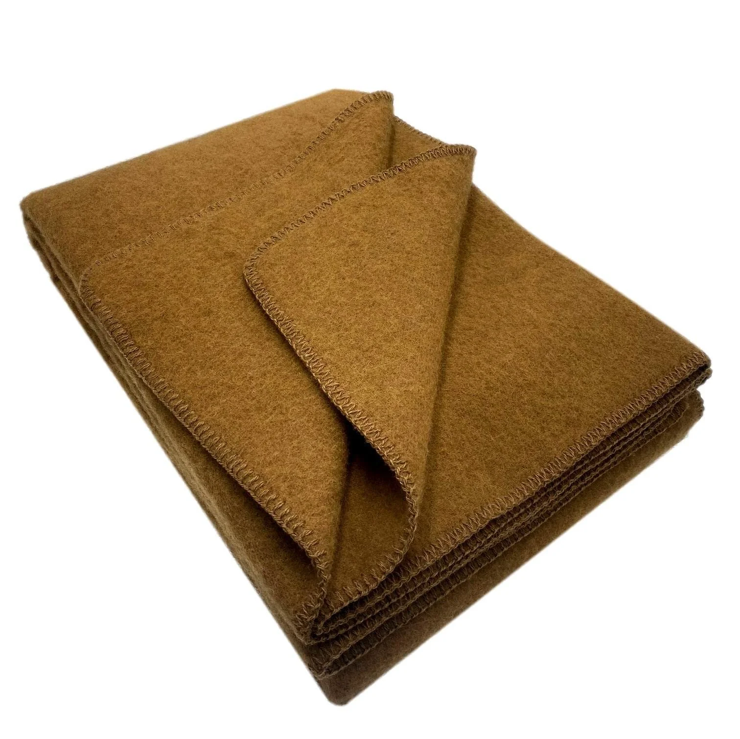 Покривало Верблюд, Пухнаста ковдра, Вовняна ковдра, 50% верблюжої вовни, 50% вовни мериноса, фото №2