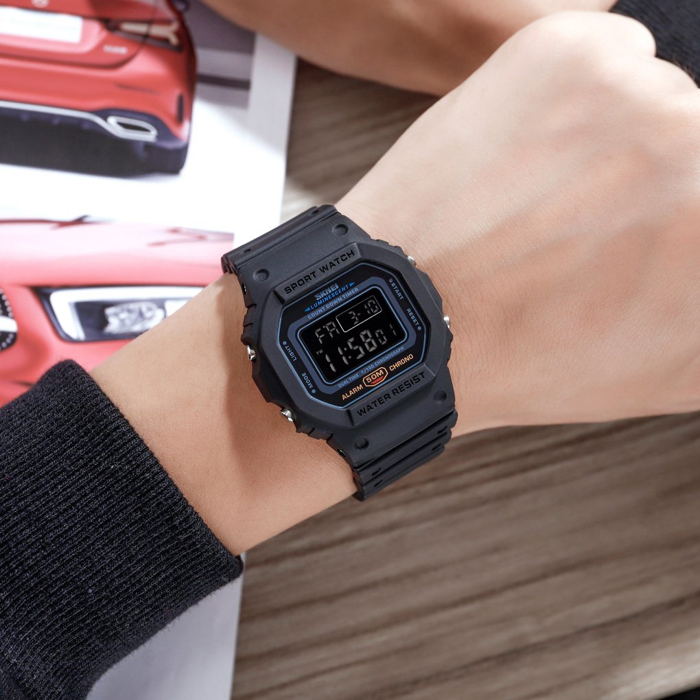Годинник Skmei 1628 All Black, фото №3