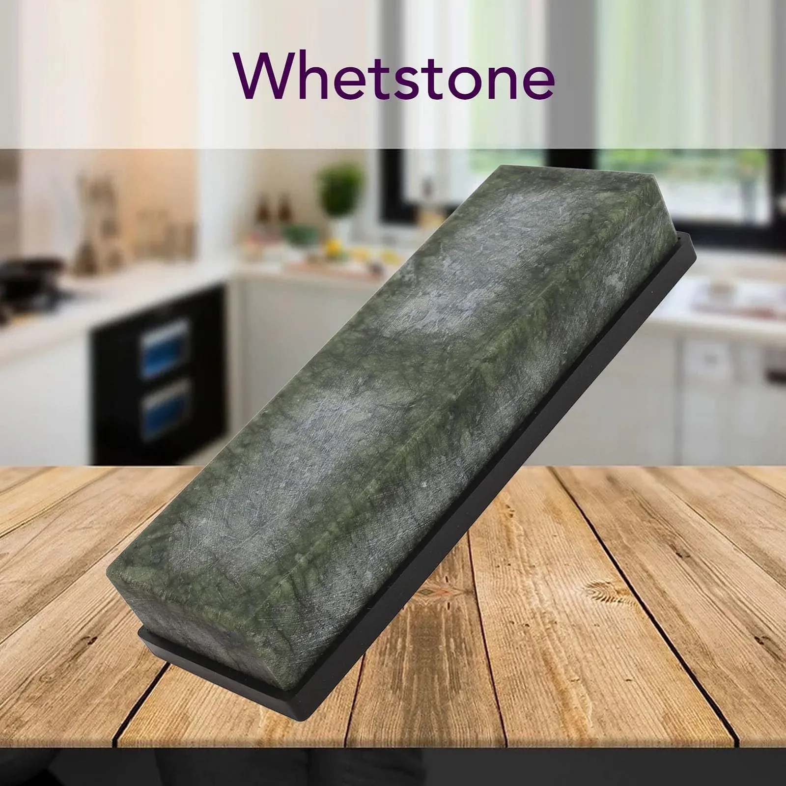 Точильний камінь для ножів зносостійкий для тонкого полірування зелений, фото №5