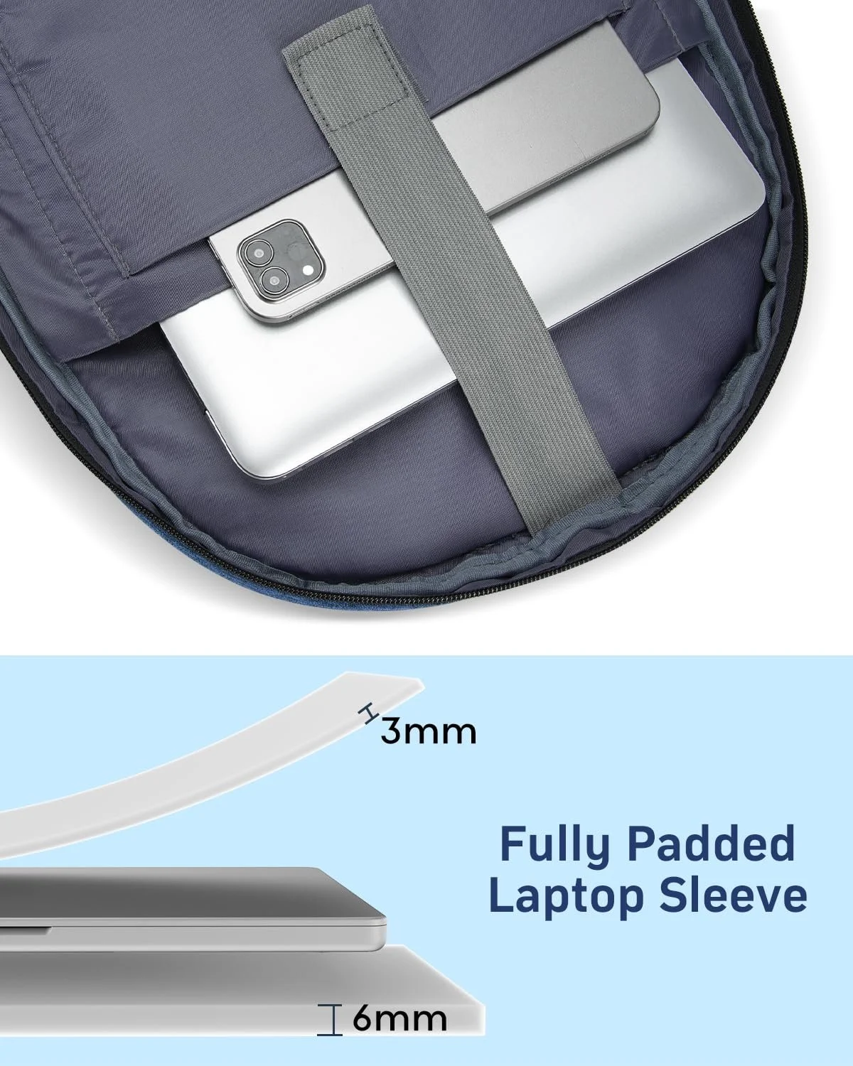 Рюкзак для ноутбука Herren 1 15.6" USB Oxford, фото №5 Рюкзак для ноутбука Herren 1 15.6" USB Oxford, фото №5
