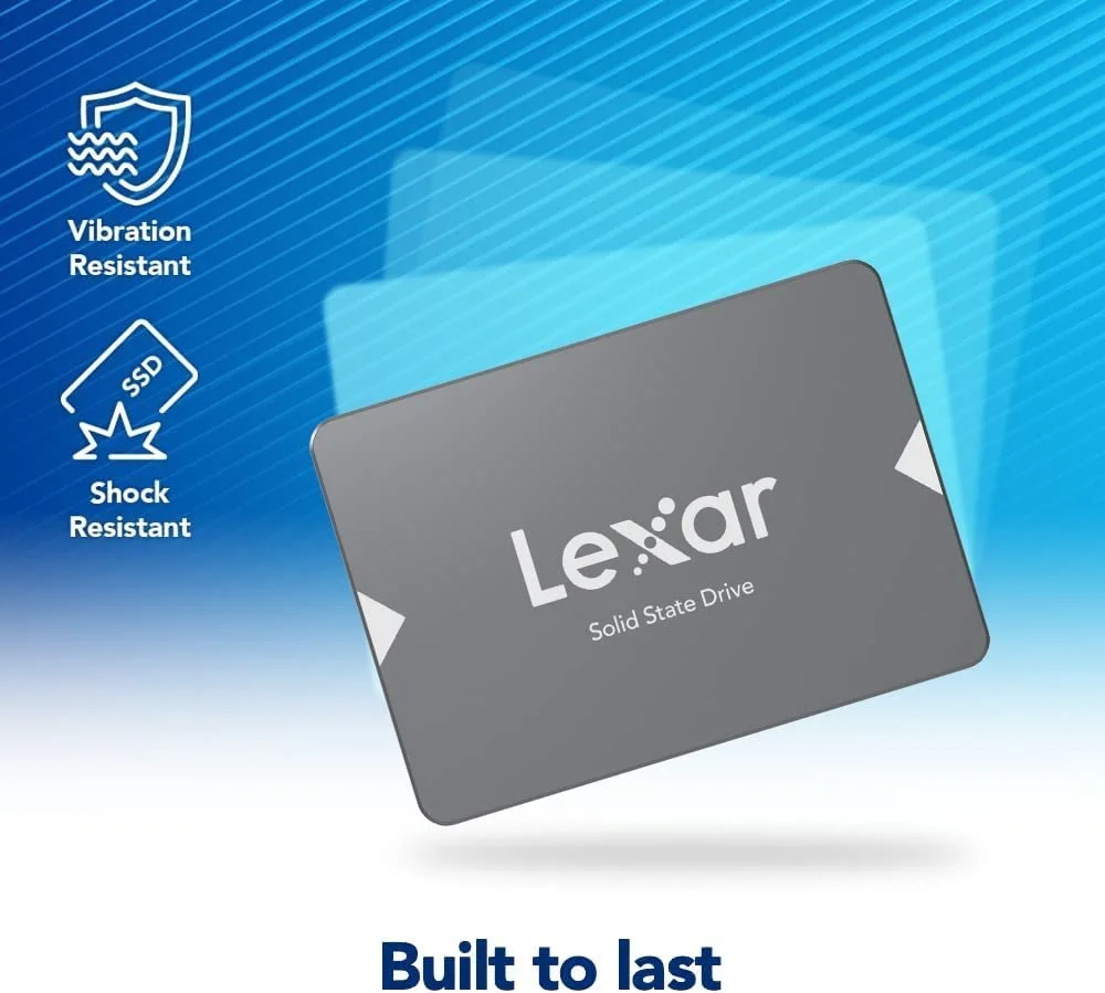 Внутренний SSD накопитель Lexar NS100 2.5" 512GB SATA III (6 Гбит/с), фото №5