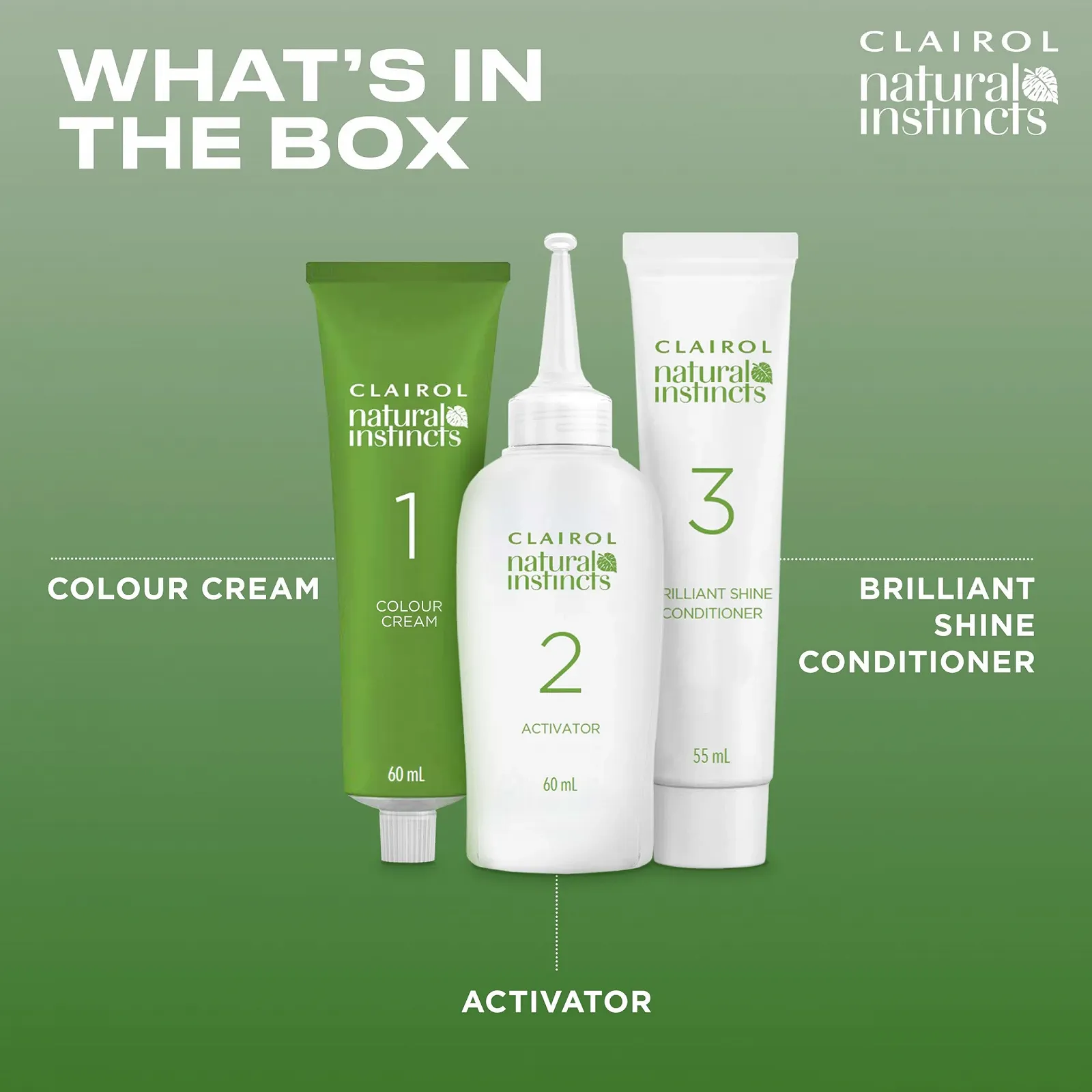 Напівперманентна фарба для волосся Clairol Natural Instincts 4RV Темний Бургундський, фото №4