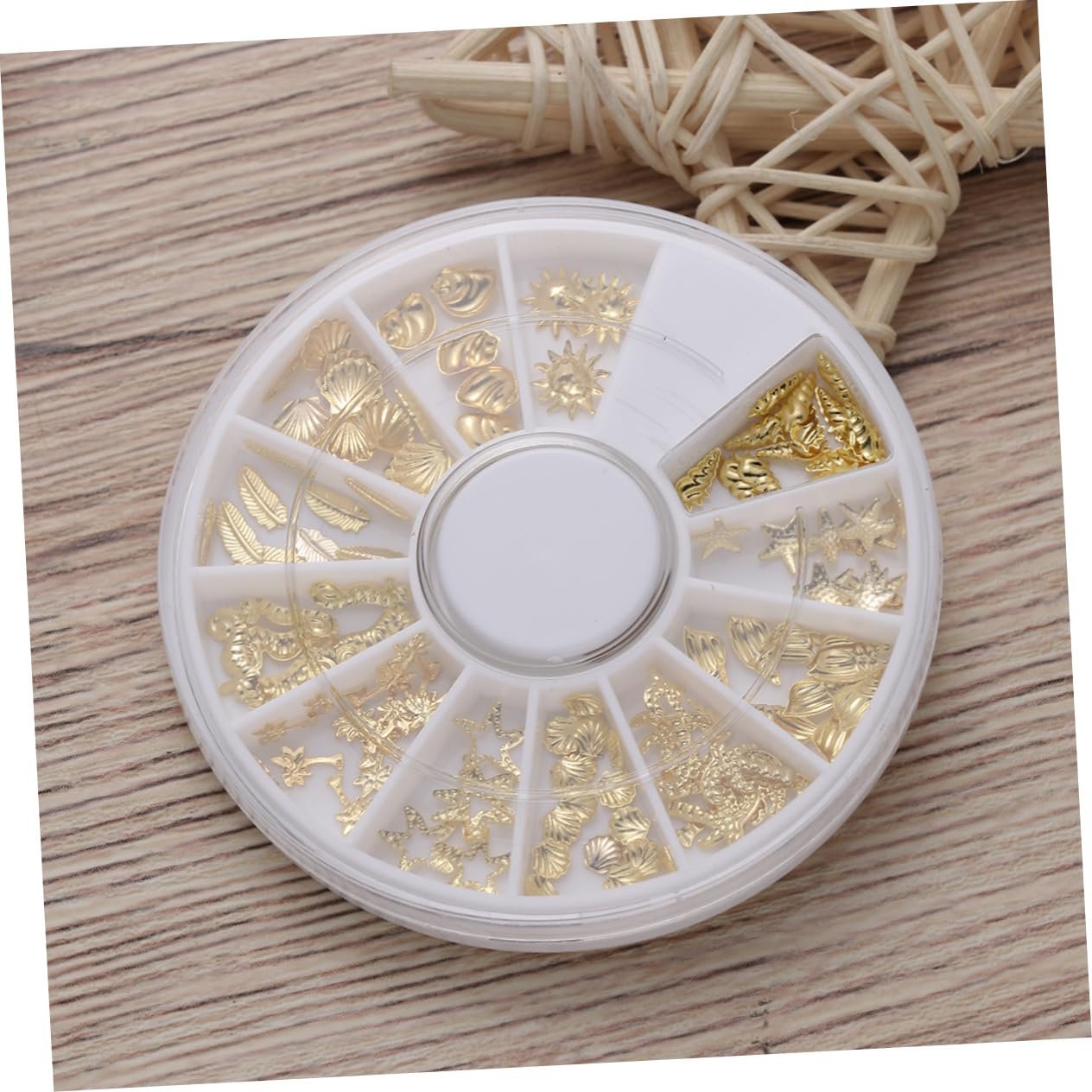 Металлические заклепки для ногтей Beavorty 3 шт., фото №2