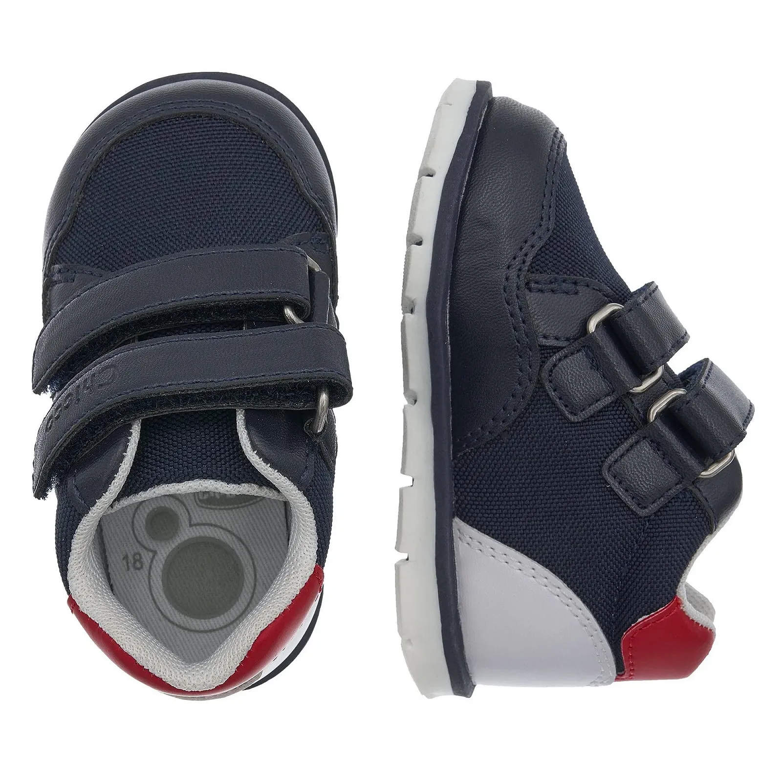 Кеды Chicco для мальчиков на двойной липучке, комфортные, легкие, гибкие и дышащие, фото №2 Кеды Chicco для мальчиков на двойной липучке, комфортные, легкие, гибкие и дышащие, фото №2