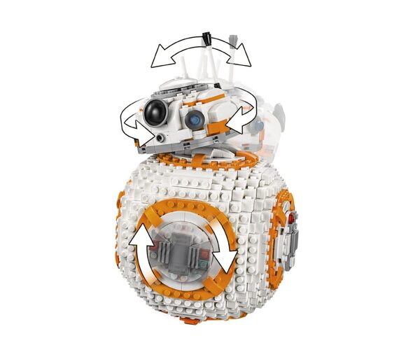 Конструктор LEGO Star Wars БиБи-8 (BB-8) (75187), фото №4