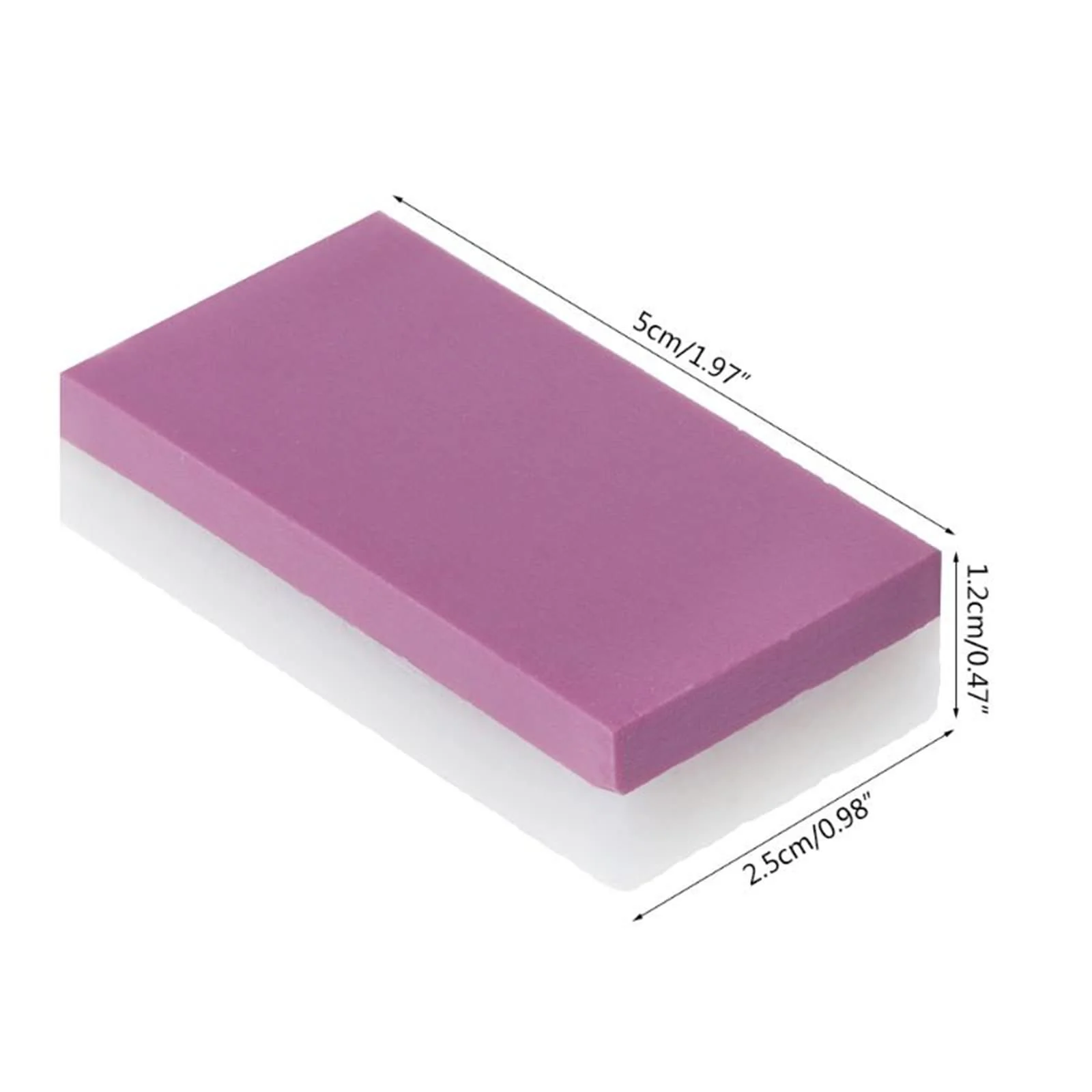 Камінь точильний для ножів двосторонній 5000/12000# комбінований водний Червоний + Білий, фото №3