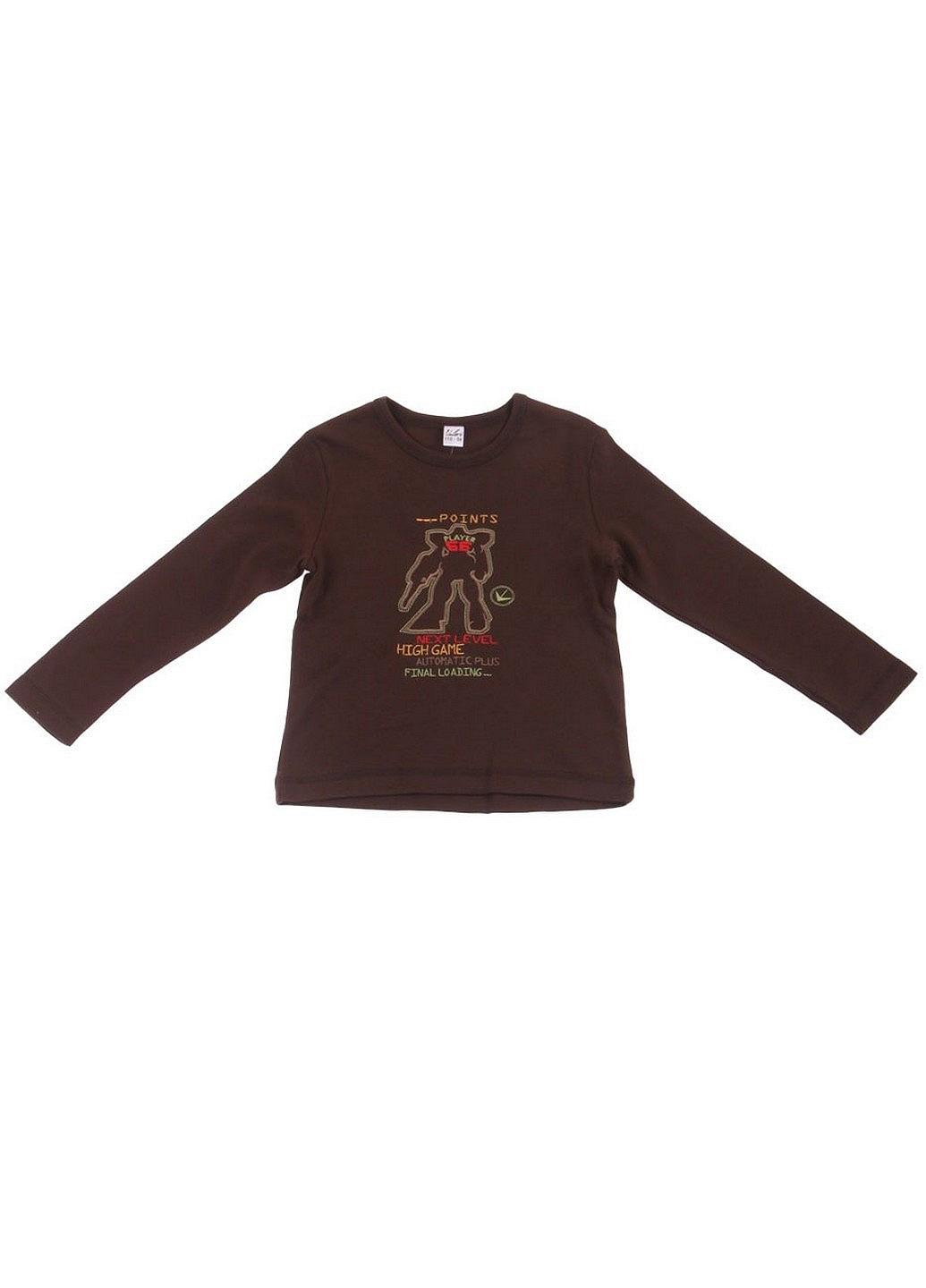 Лонгслив Valeri 110-116 Коричневый (SN-634-194-Brown), фото №1