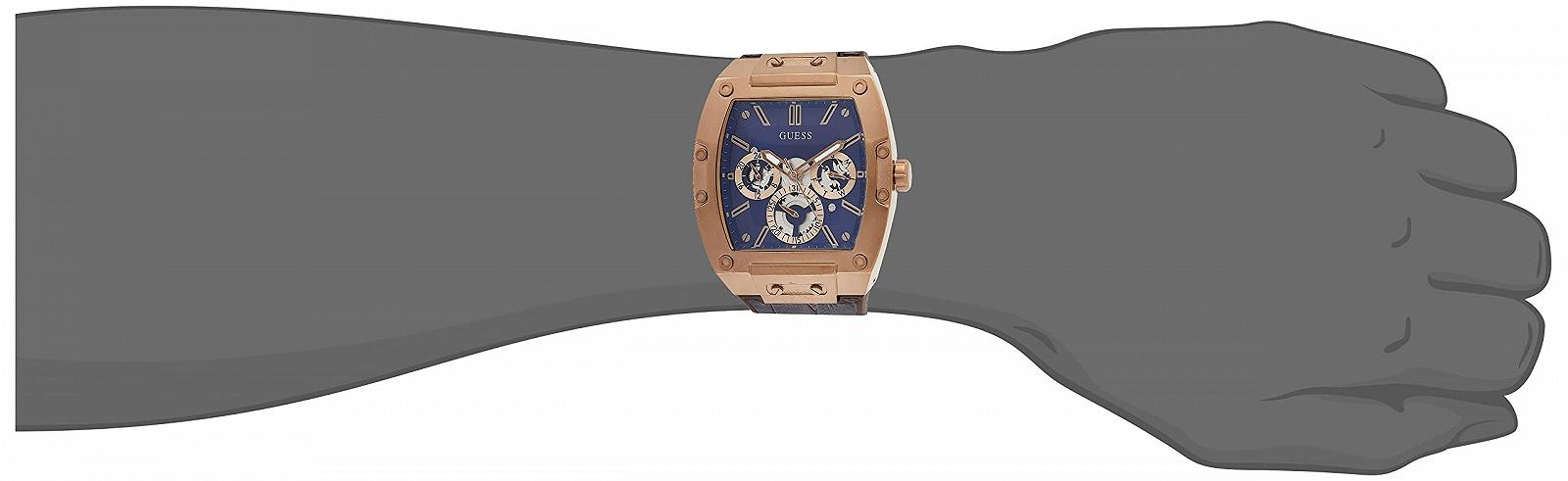 Аналоговий годинник Guess GW0202G2, Різнокольоровий, 43, смужки, фото №9