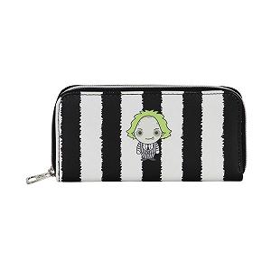 Кошелек Beetlejuice Stripes Essential Белый 19 x 10 см synthetic.ua - Фото 1