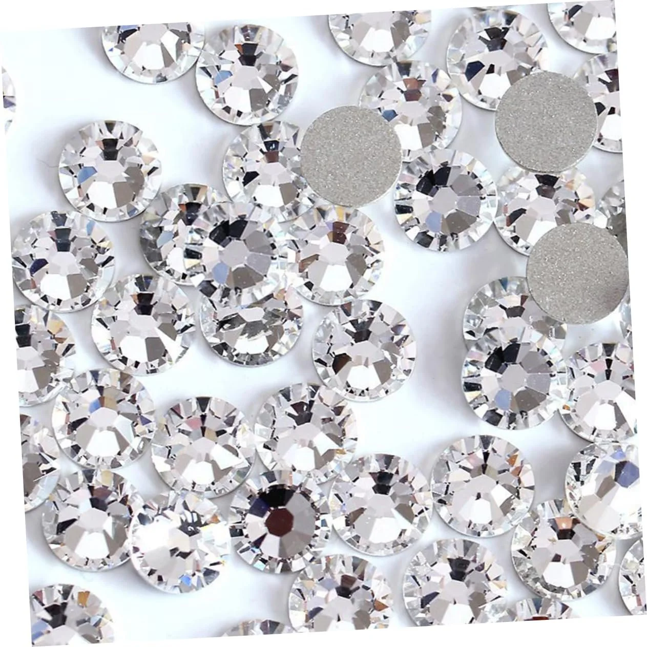 Стрази EXCEART Набір 72 шт. Каміння Скло для губ блиск рум'яна манікюр Земляний Колір, фото №6