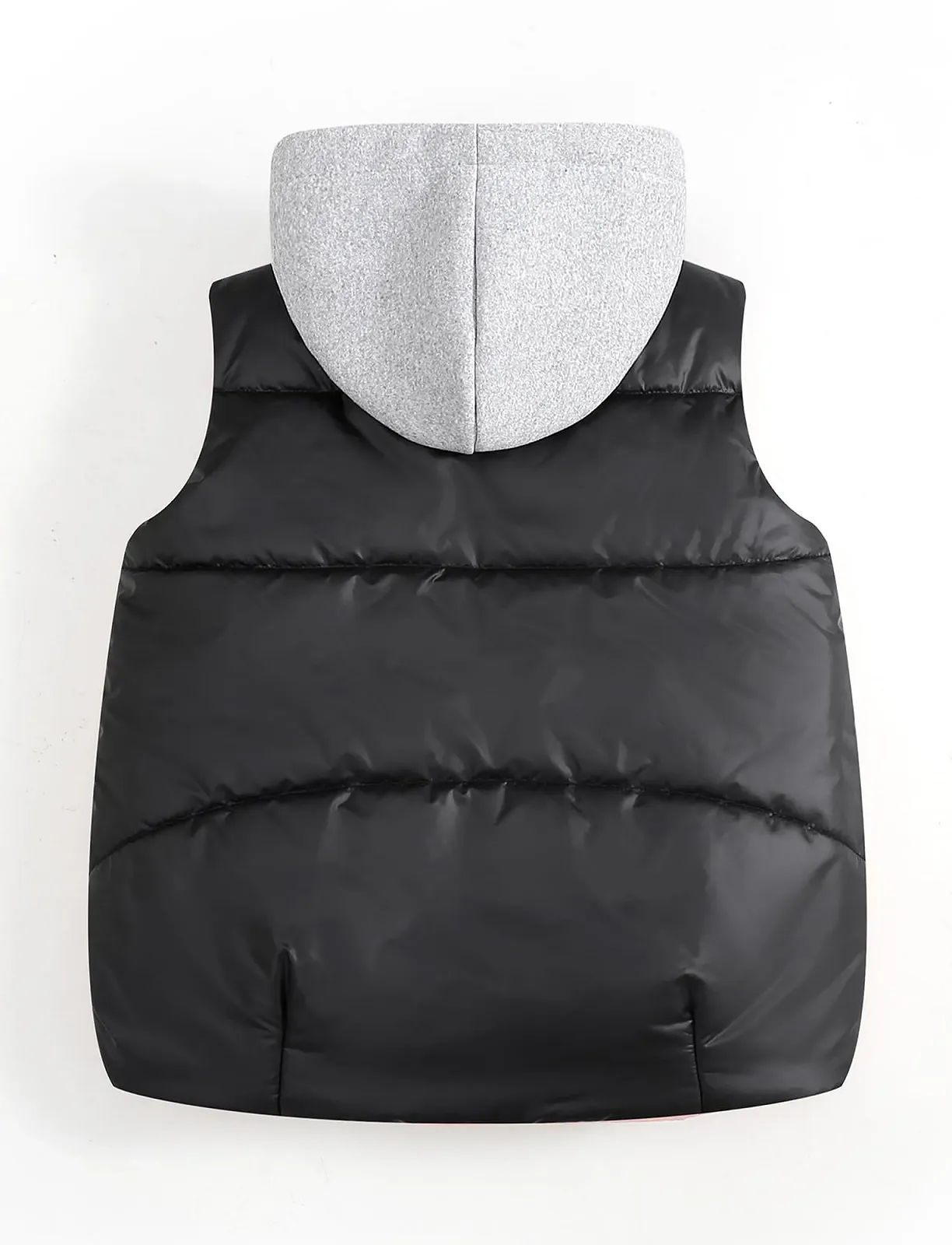 Дитячий пуховий жилет SEAUR з капюшоном, зимовий, фото №2