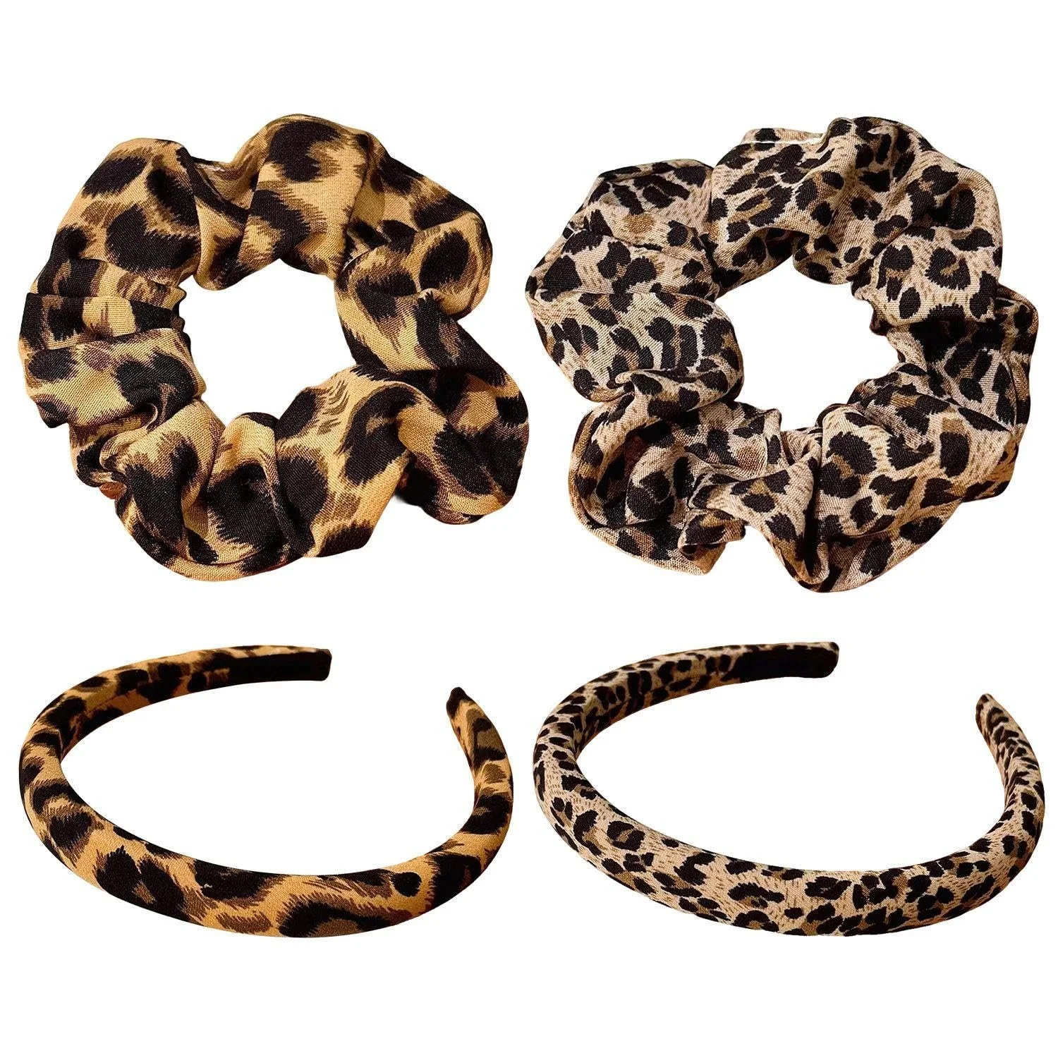 Набор для волос с леопардовым принтом., фото №1 Набор для волос с леопардовым принтом., фото №1