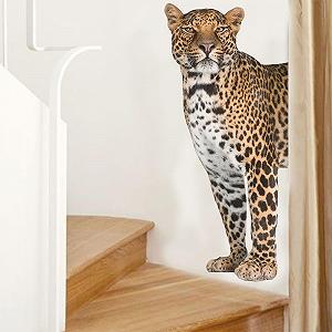 Наклейка на стіну Leopard DIY Matte - Фото 1