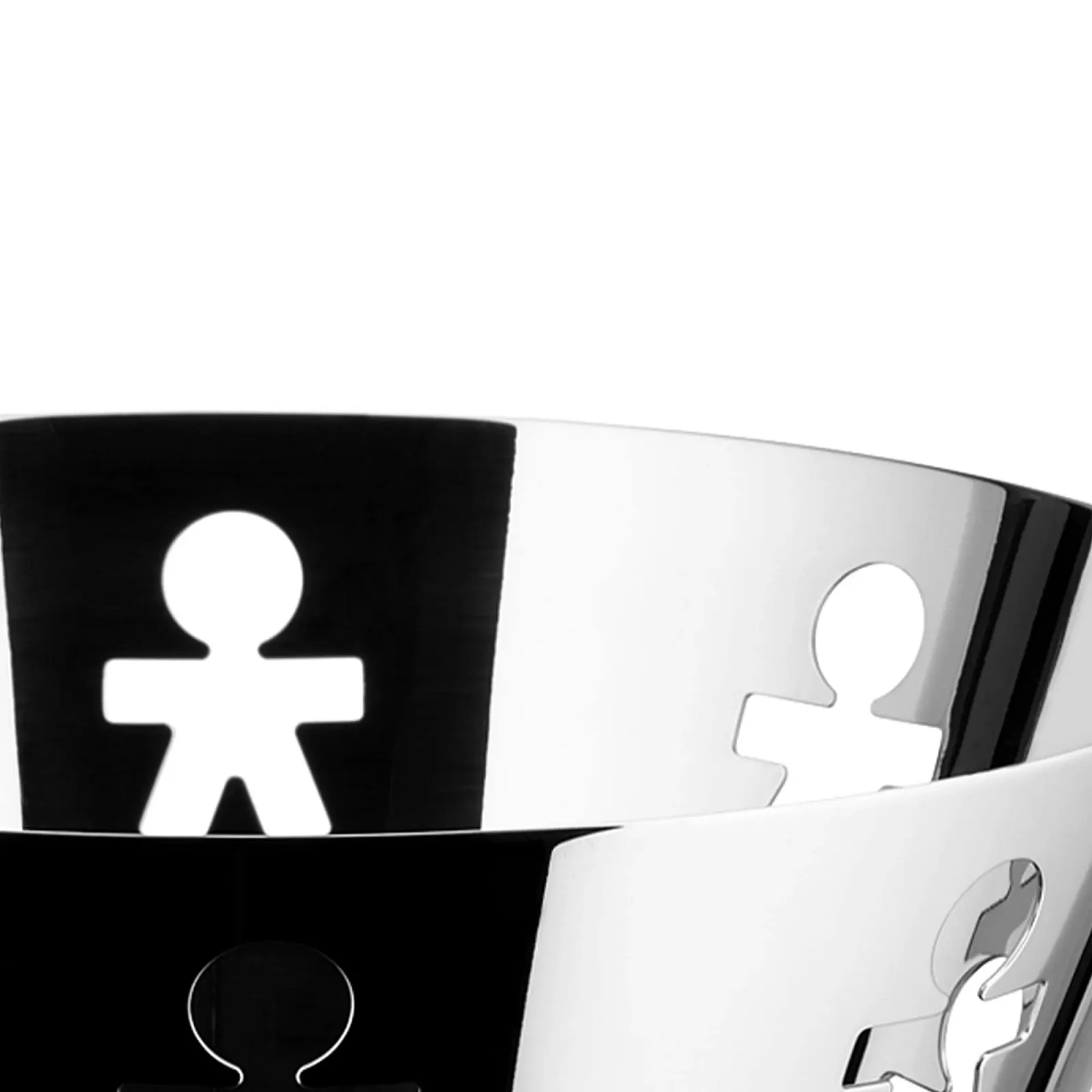 Кошик Тип Alessi Girotondo Перфорований Характеристики: Ø 20.5 см, висота 8.5 см, фото №3