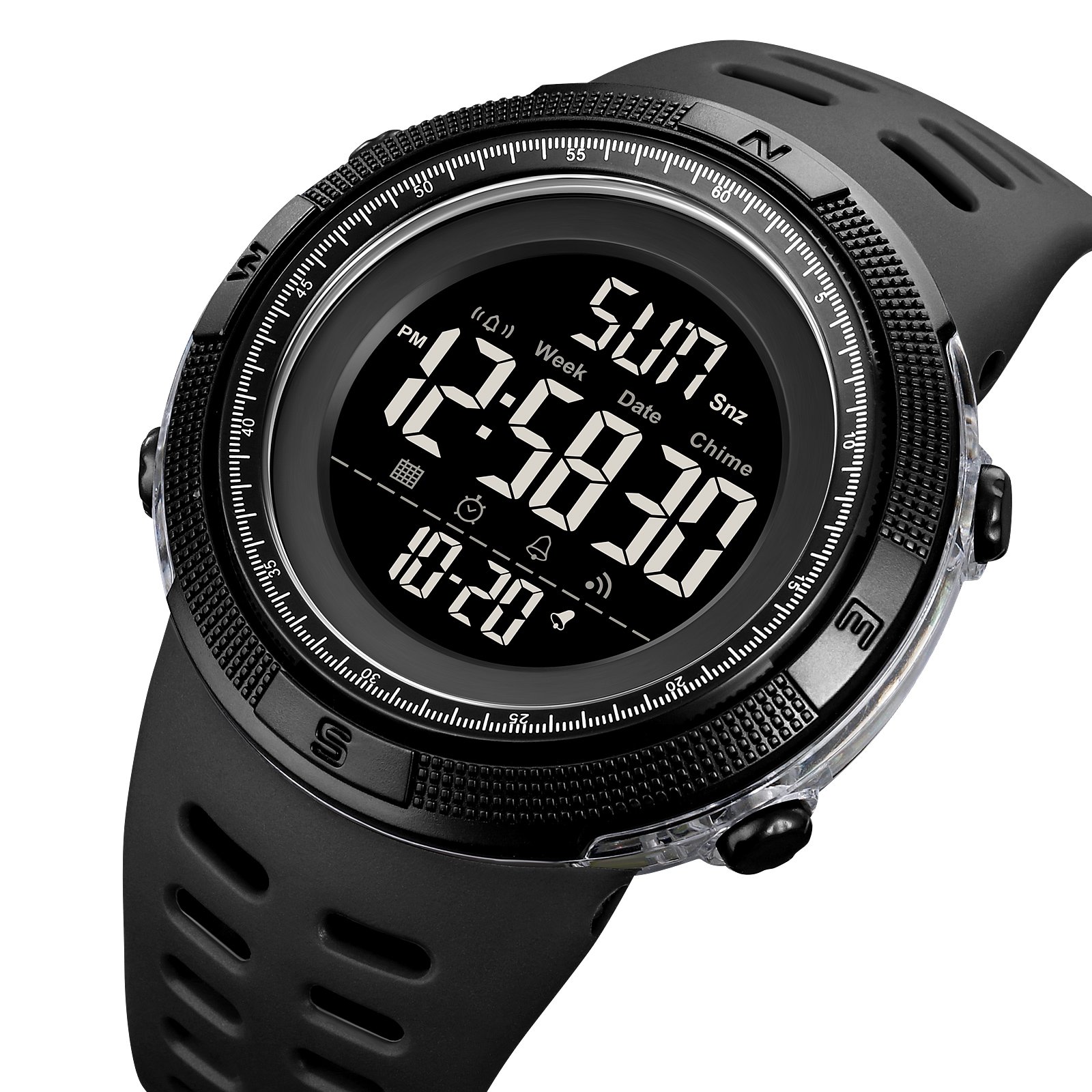 Годинник Skmei 2070BK Black, фото №2